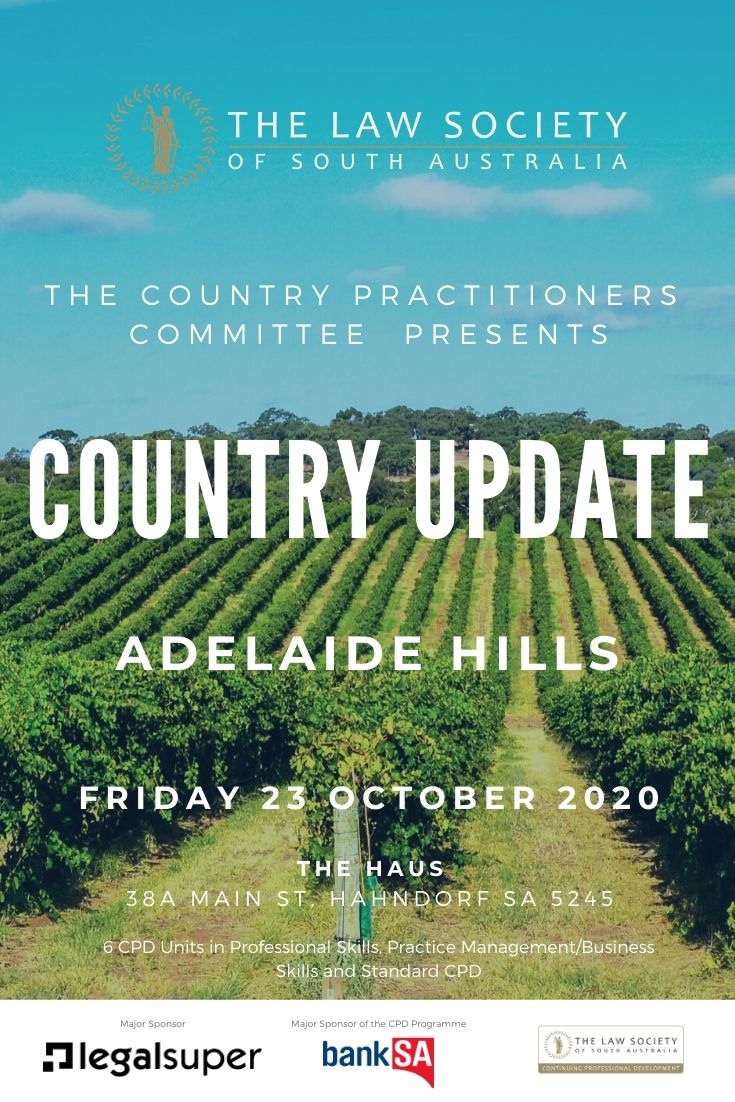 Country Update - Adelaide Hills